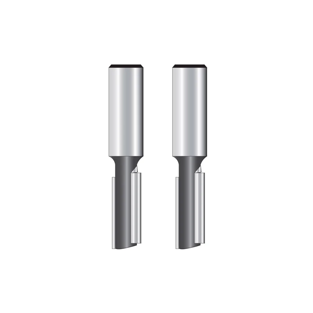 Kit 2 Fresas Paralela Dupla 1/4 Pol D-49052 Makita