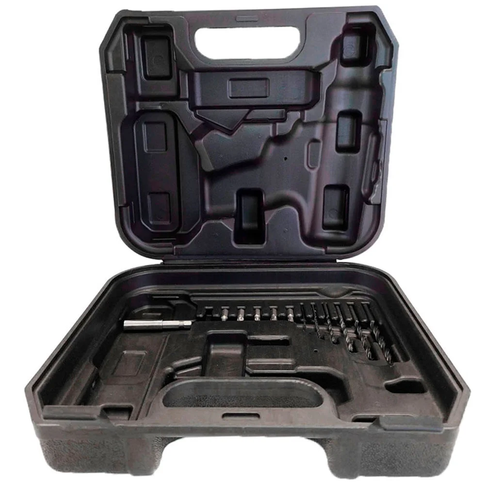 Kit 2 Furadeiras Parafusadeiras à Bateria 12V com Maleta e 13 Itens FP12X NKF