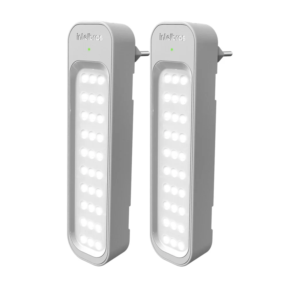 Kit 2 Luminárias de Emergência Autônoma LEA 150 4630032 Intelbras