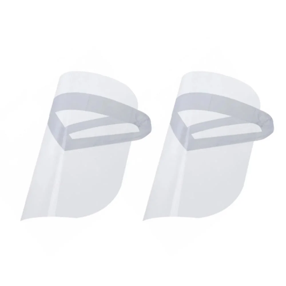 Kit 2 Máscaras Protetor Facial com Visor Transparente Face Shield