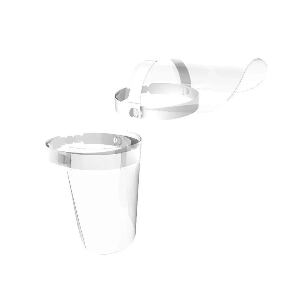 Kit 2 Máscaras Protetor Facial Family Personagens Visor Transparente Face Shield