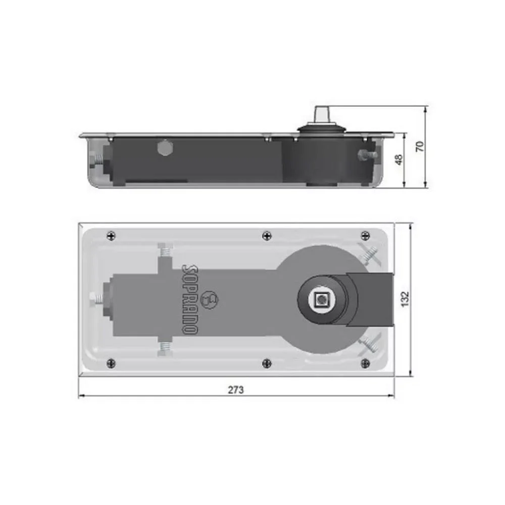 Kit 2 Molas Aérea 302 Força 2 Prata 14020.0302.32 Soprano