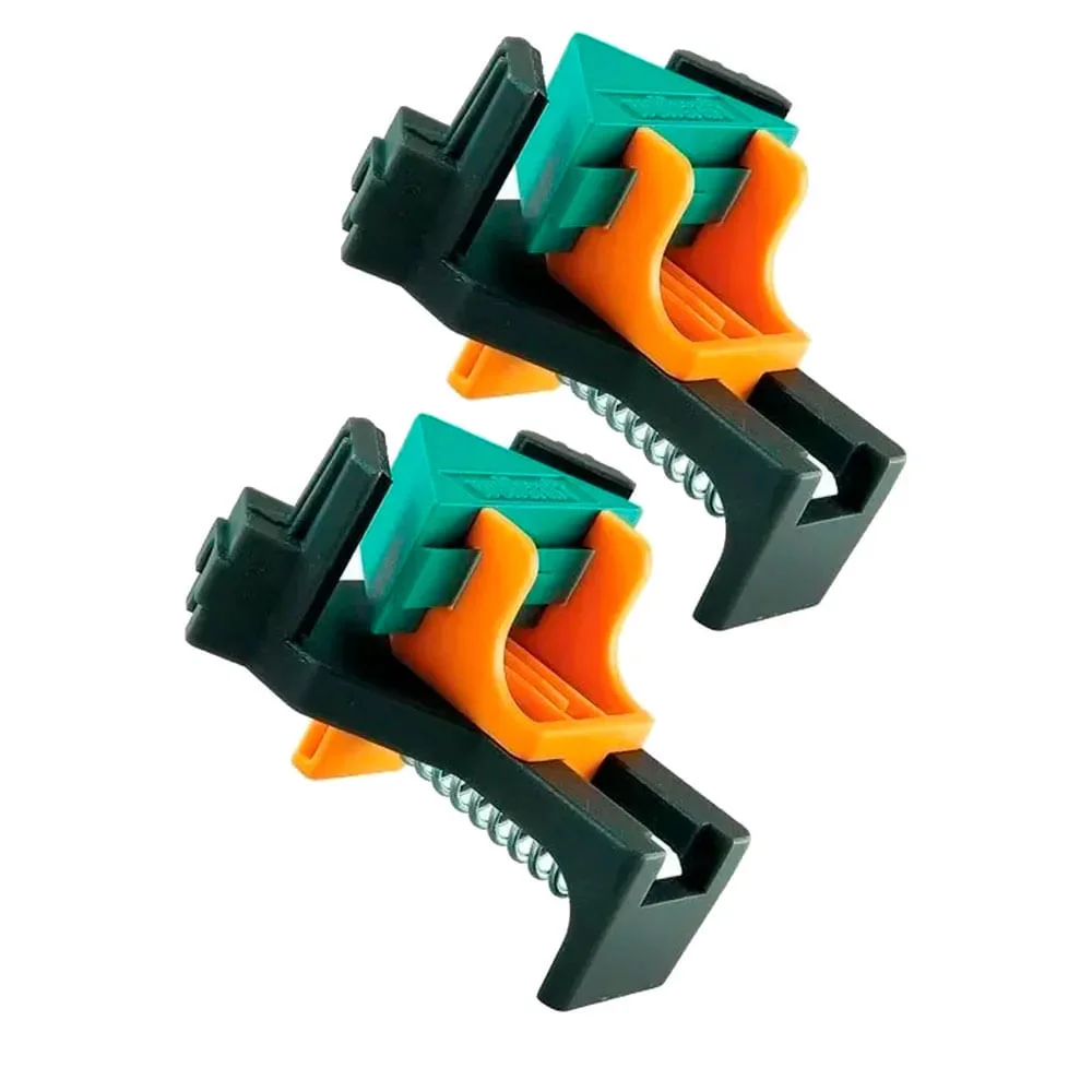 Kit 2 Sargentos Clip Angular 305100 Wolfcraft e 2 Colas Madeira IIPremium 814Kg