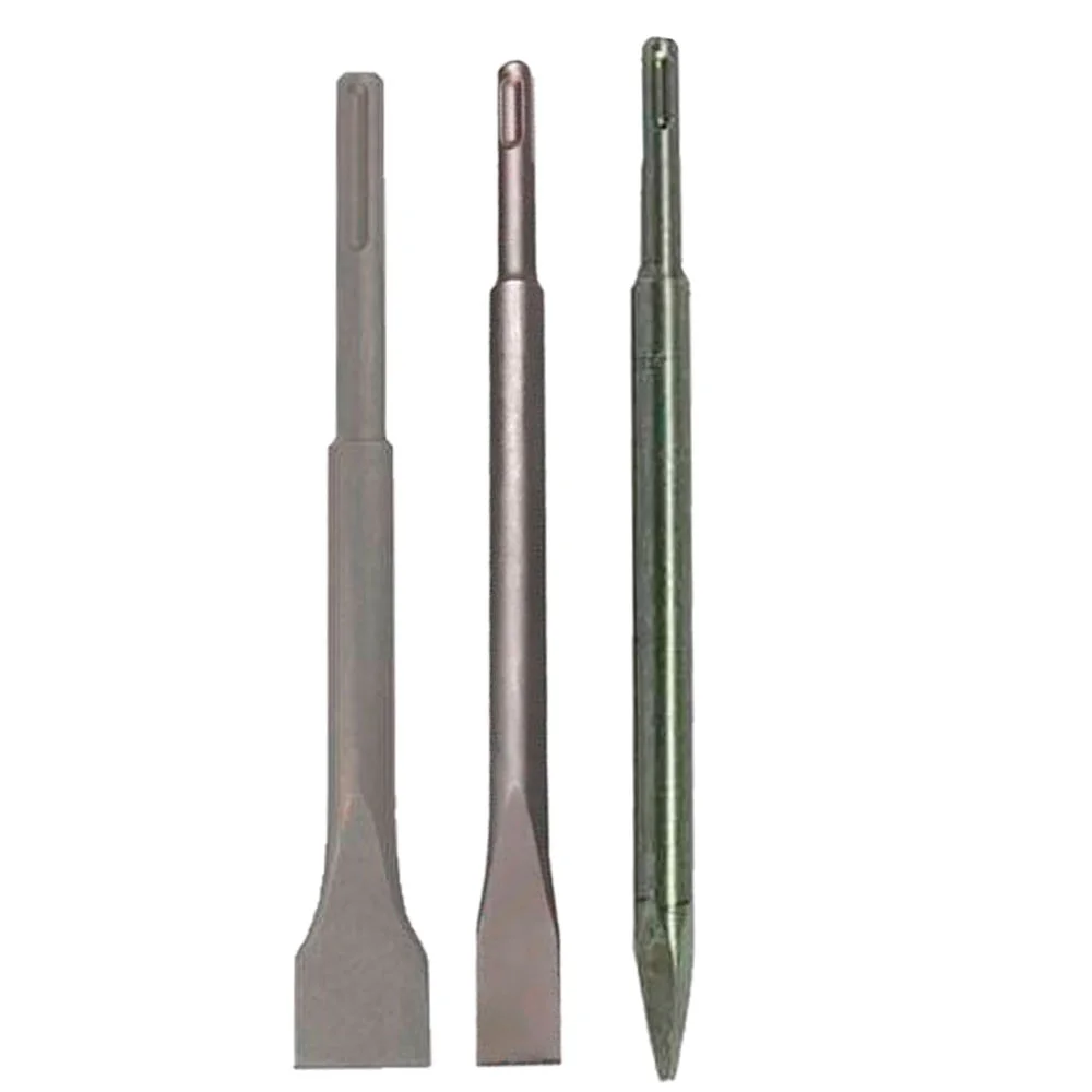 Kit 2 Talhadeiras Encaixe SDS e 1 Ponteira e 5 Brocas