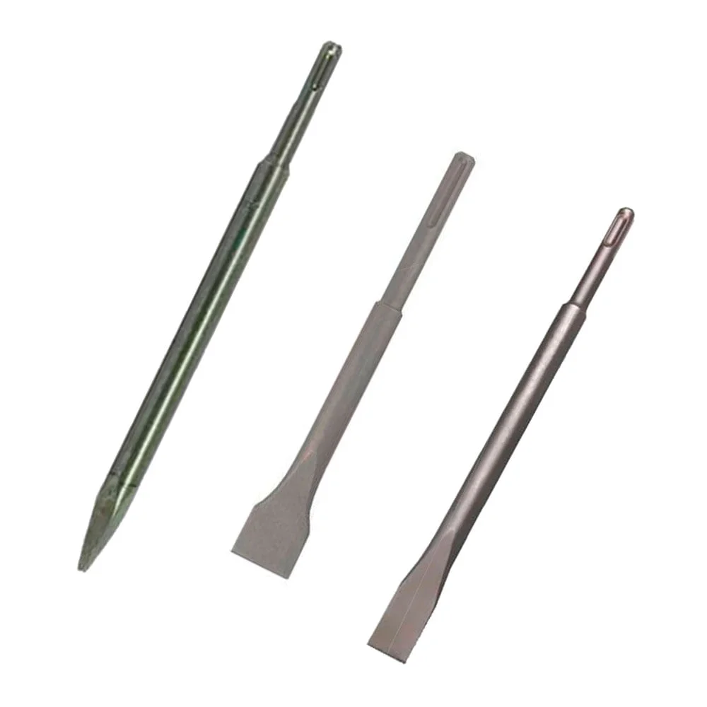 Kit 2 Talhadeiras Encaixe SDS Plus e 1 Ponteira Encaixe SDS