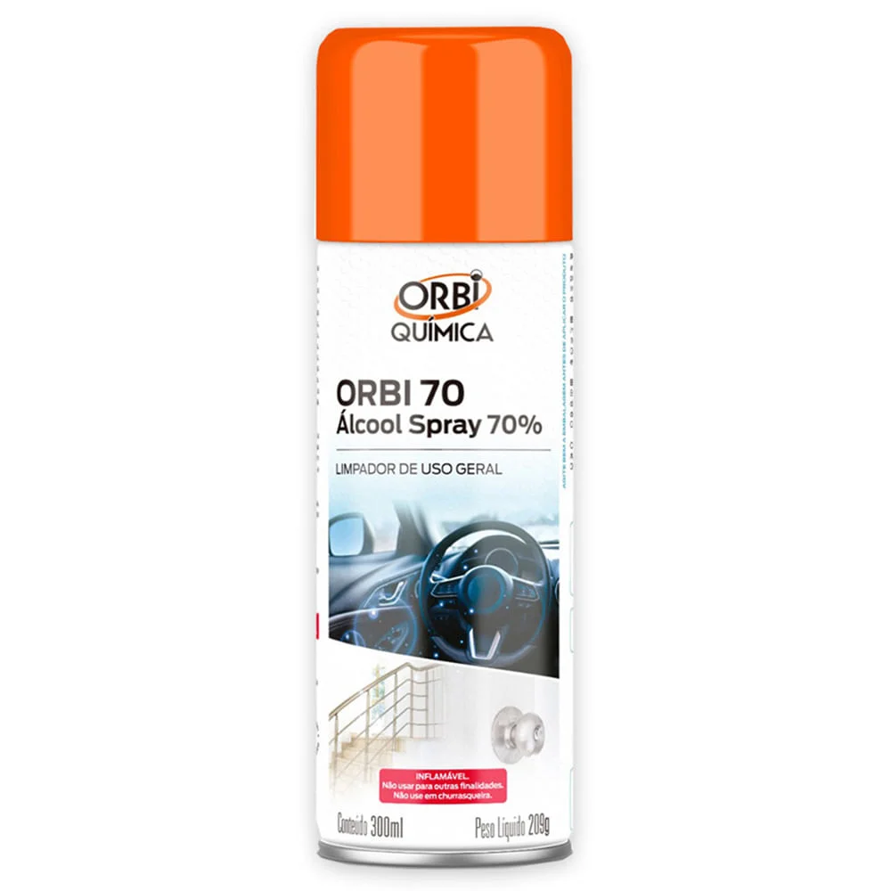 Kit 2 Tapetes Sanitizante 38x58cm Kapazi Preto e 10 Álcool Spray 70°300ml Orbi