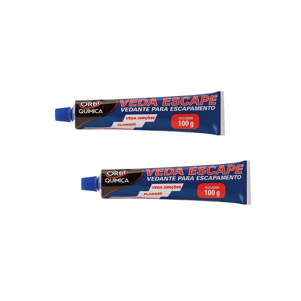 Kit 2 Vedas Escape para Escapamento 100g Orbi