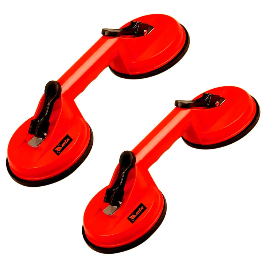 Kit 2 Ventosas Dupla para Transporte de Superfícies Lisas 8751555 Sparta