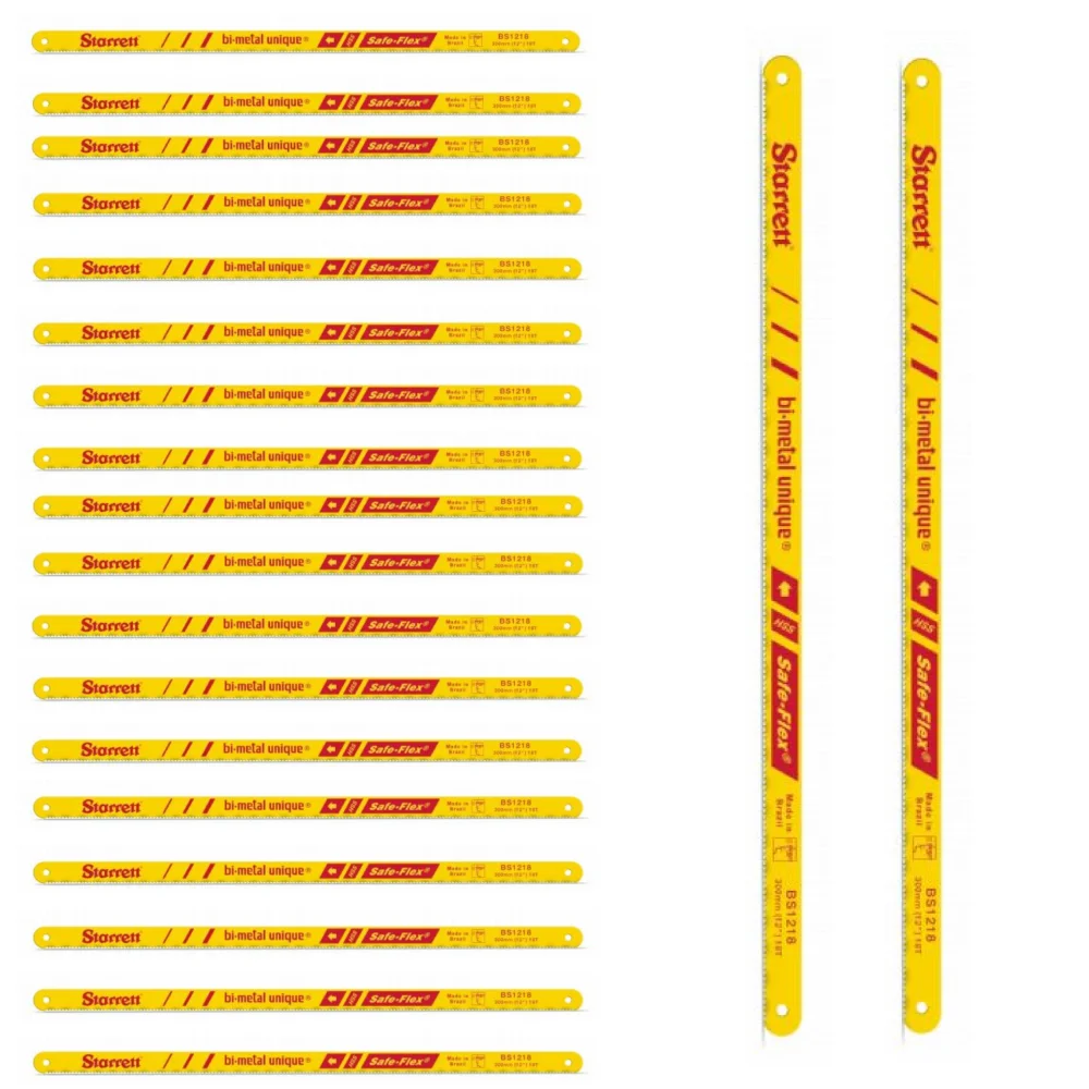 Kit 20 Lâminas de Serra Bi-Metal Unique KBS1218-2 Starrett