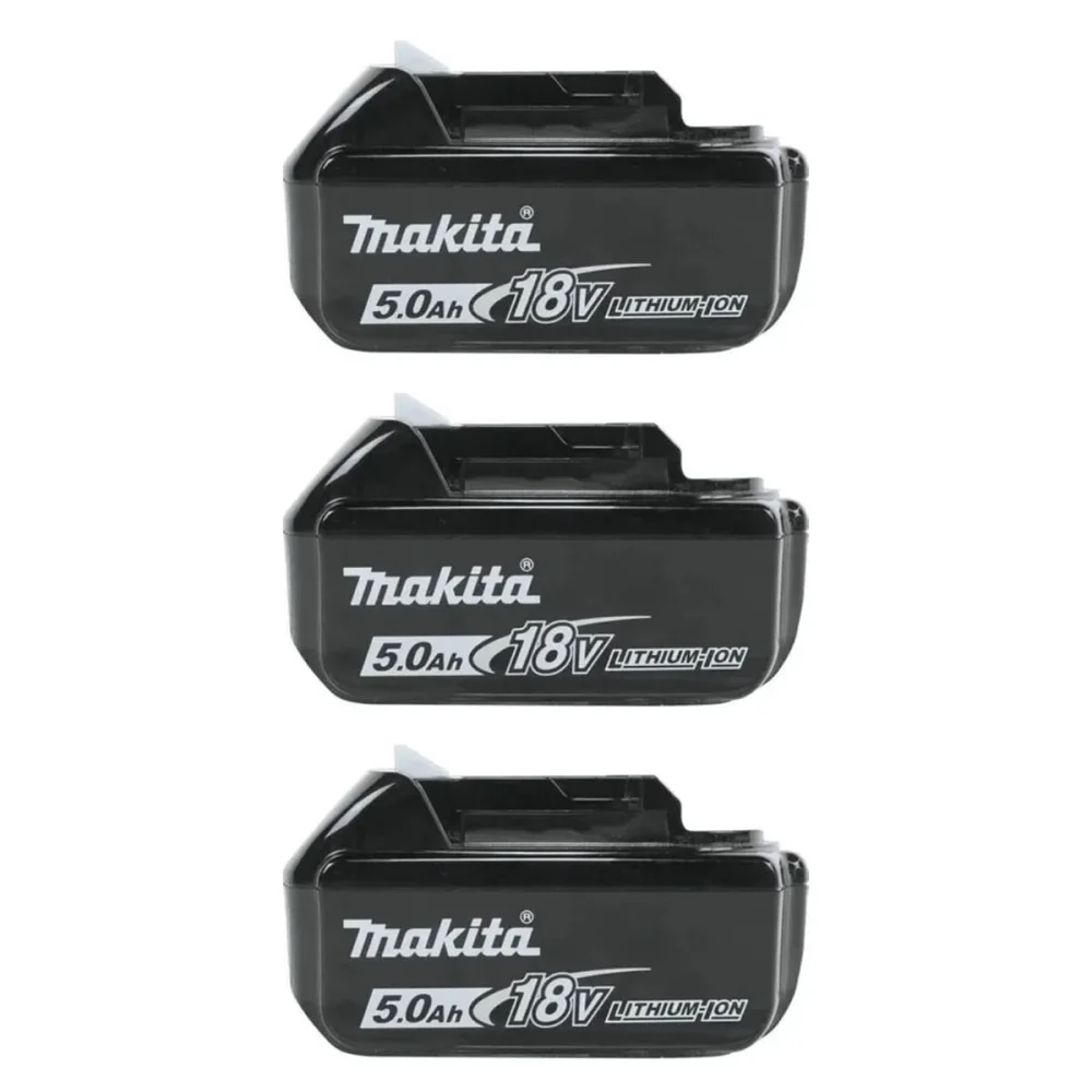 Kit 3 Baterias LI ION 18V 5.0Ah BL1850B 197280-8 Makita