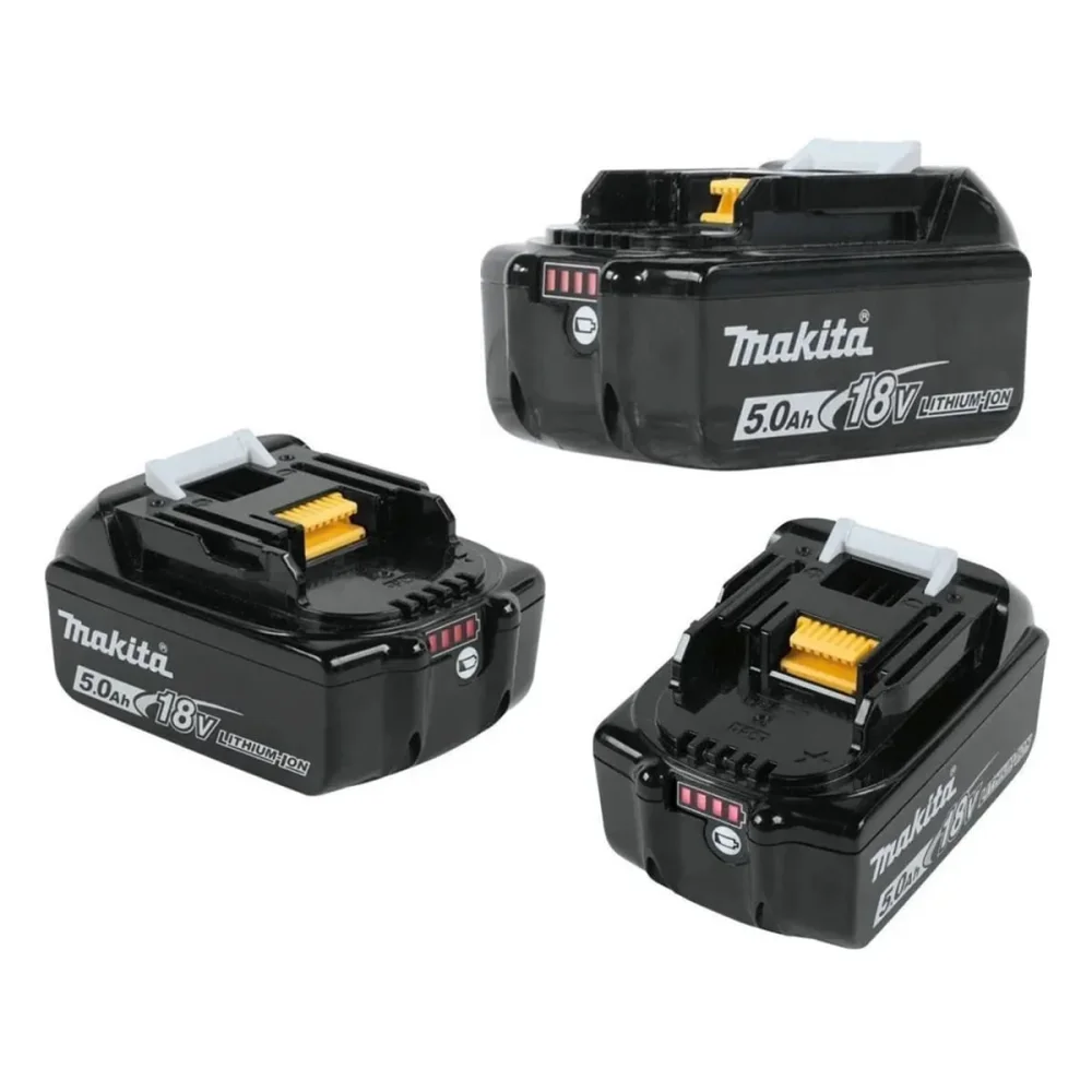 Kit 3 Baterias LI ION 18V 5.0Ah BL1850B 197280-8 Makita