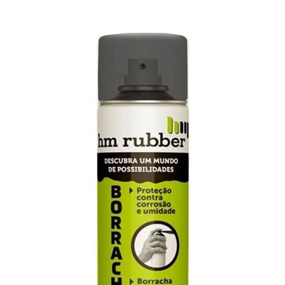 Kit 3 Borrachas Líquida em Spray Aerossol Hm Rubber 400 ml