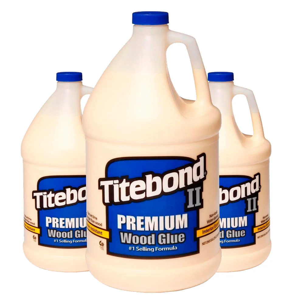 Kit 3 Colas para Madeira II Premium Wood Glue 41 kg Titebond