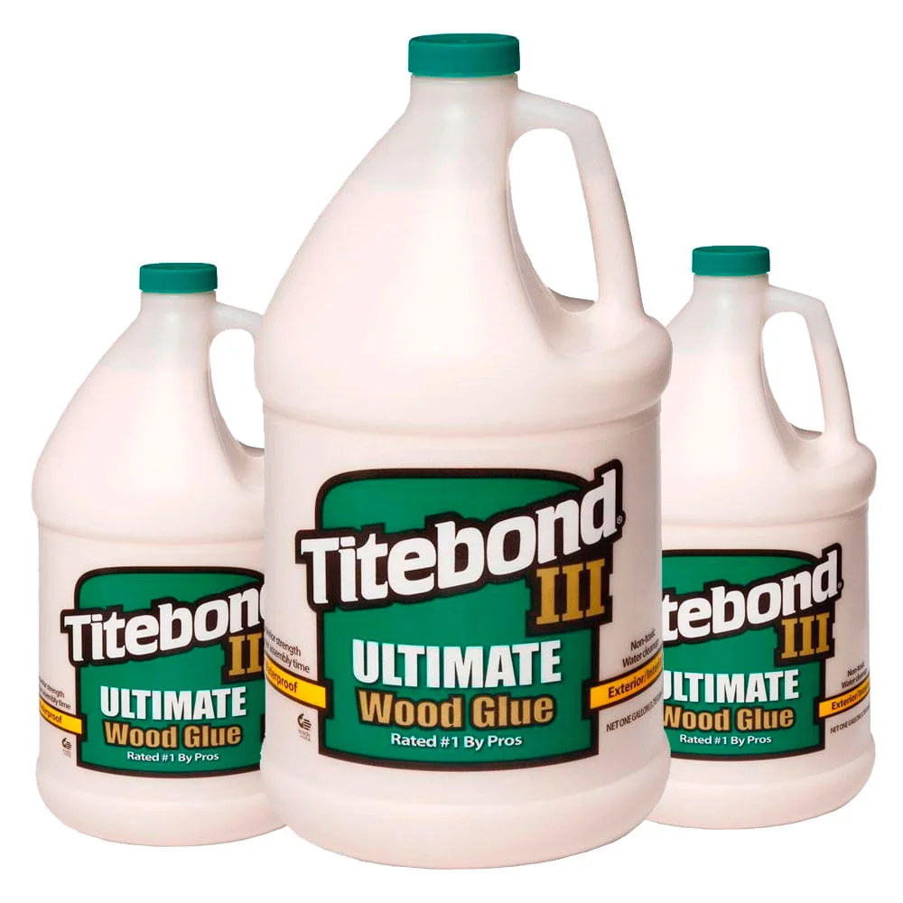 Kit 3 Colas para Madeira III Ultimate Wood Glue 41Kg Titebond