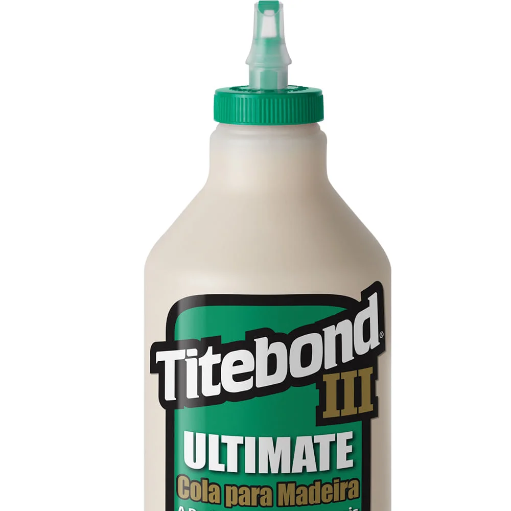 Kit 3 Colas para Madeira III Ultimate Wood Glue 946ml Titebond