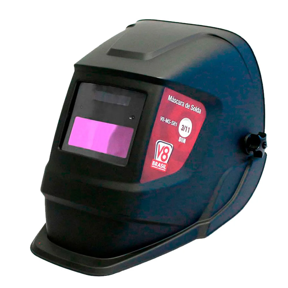 Kit 3 Esquadros Magnéticos 35Kg NKF e Máscara para Solda Automática SR1