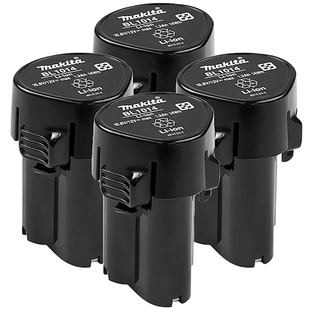 Kit 4 Baterias 12V Í de Lítio BL1014 196338-0 Makita
