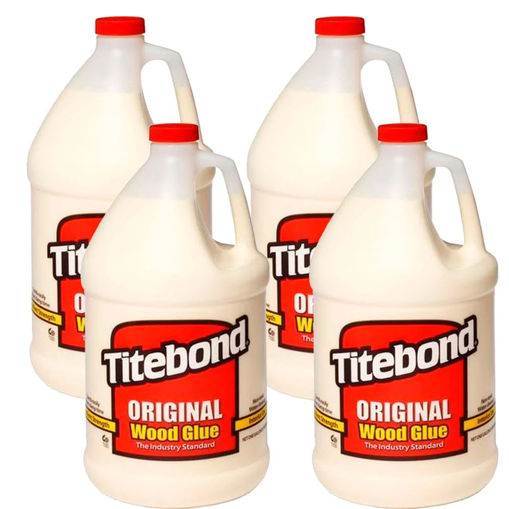 Kit 4 Cola para Madeira Original Wood Glue 41 kg Titebond
