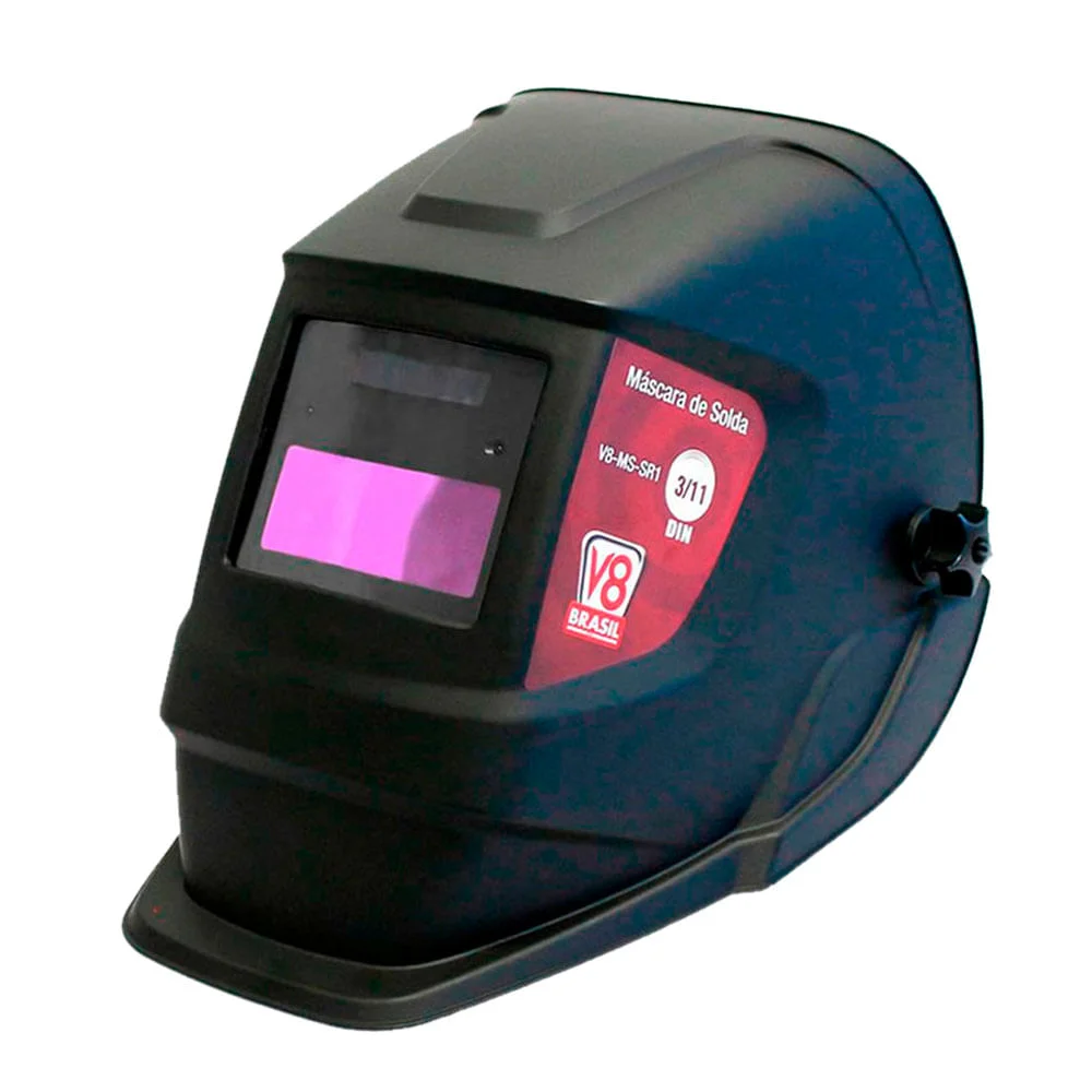 Kit 4 Esquadros Magnéticos 12 Kg NKF e Máscara para Solda Automática SR1