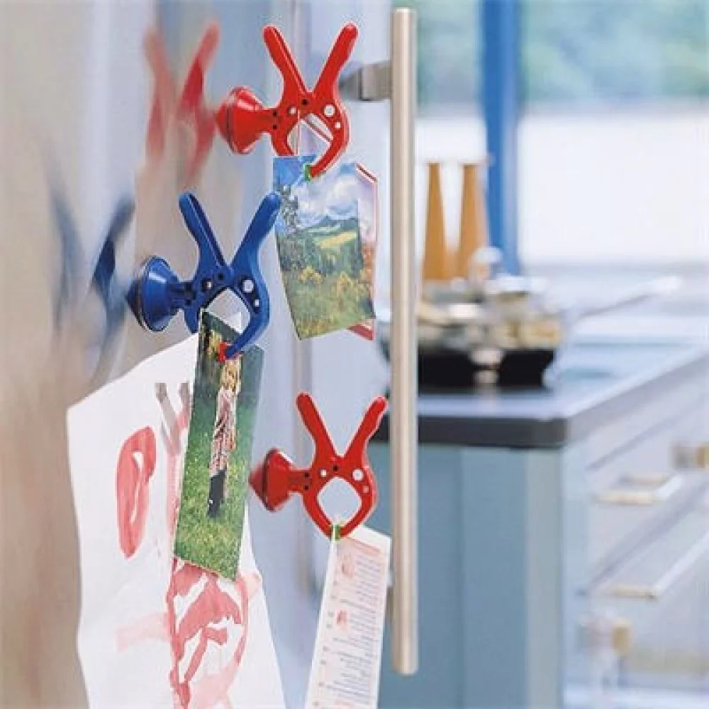 Kit 4 Grampos Microfix com Ventosa 20mm 366300 Wolfcraft