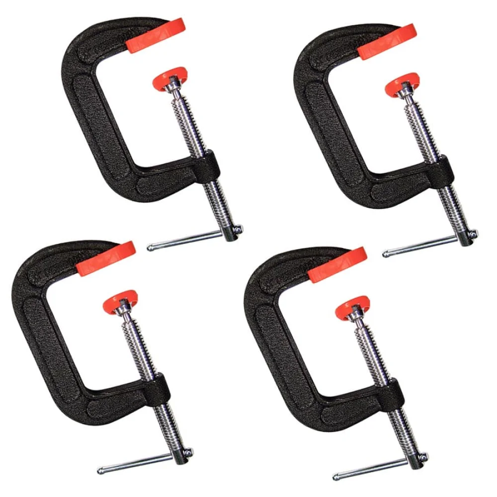 Kit 4 Grampos Sargento Tipo C Nº4 100×100×190mm 206049 MTX