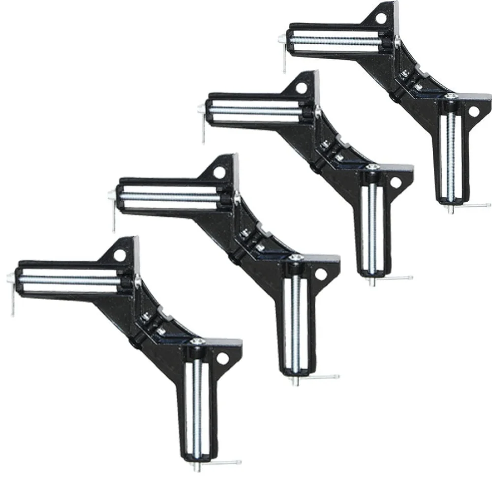 Kit 4 Sargentos Grampos Angulares Para Marceneiros 75mm 203205 Sparta