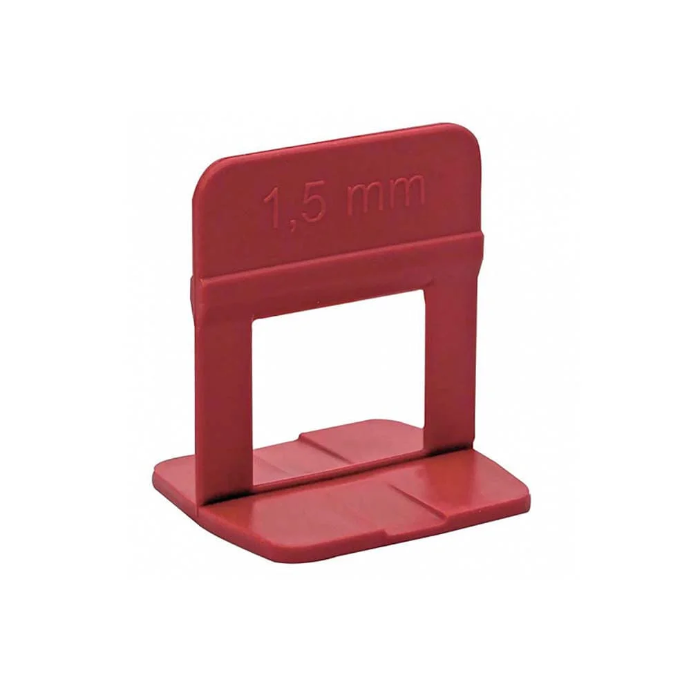 Kit 5 Pacotes com 100 Espaçadores 10mm e 5 Pacotes com 100 Espaçadores 15mm