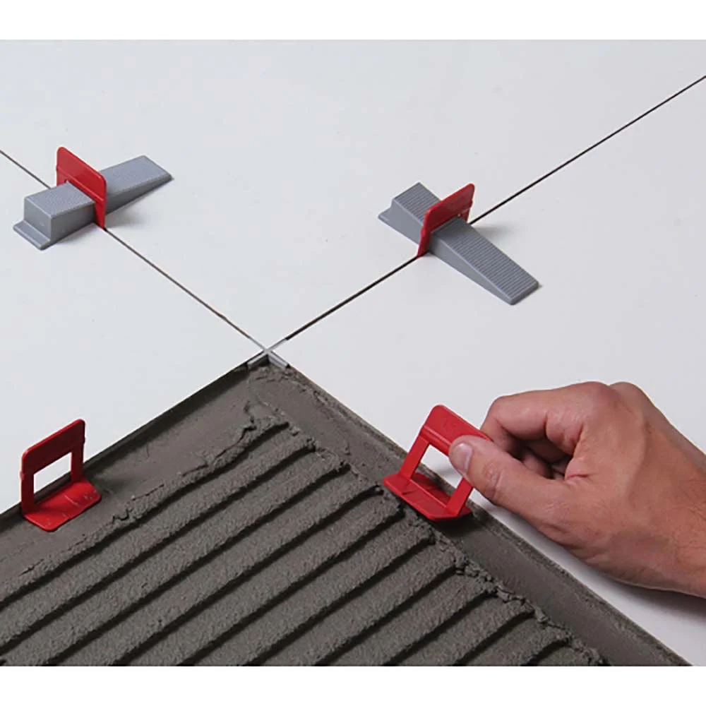 Kit 5 Pacotes de 100 Espaçadores Nivelador Slim 15mm