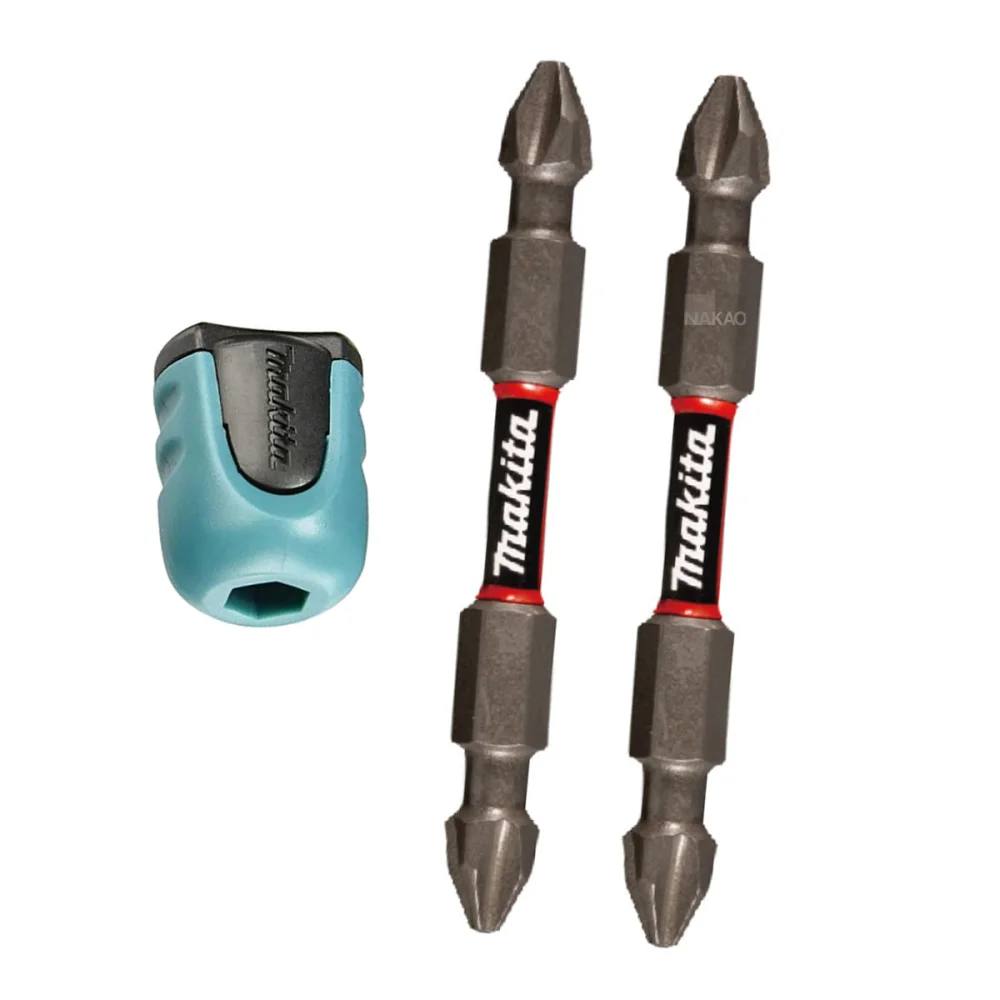 Kit Adaptador Ultra Magnetizado E-03442 e Bit de Torção Ph2 65mm Makita