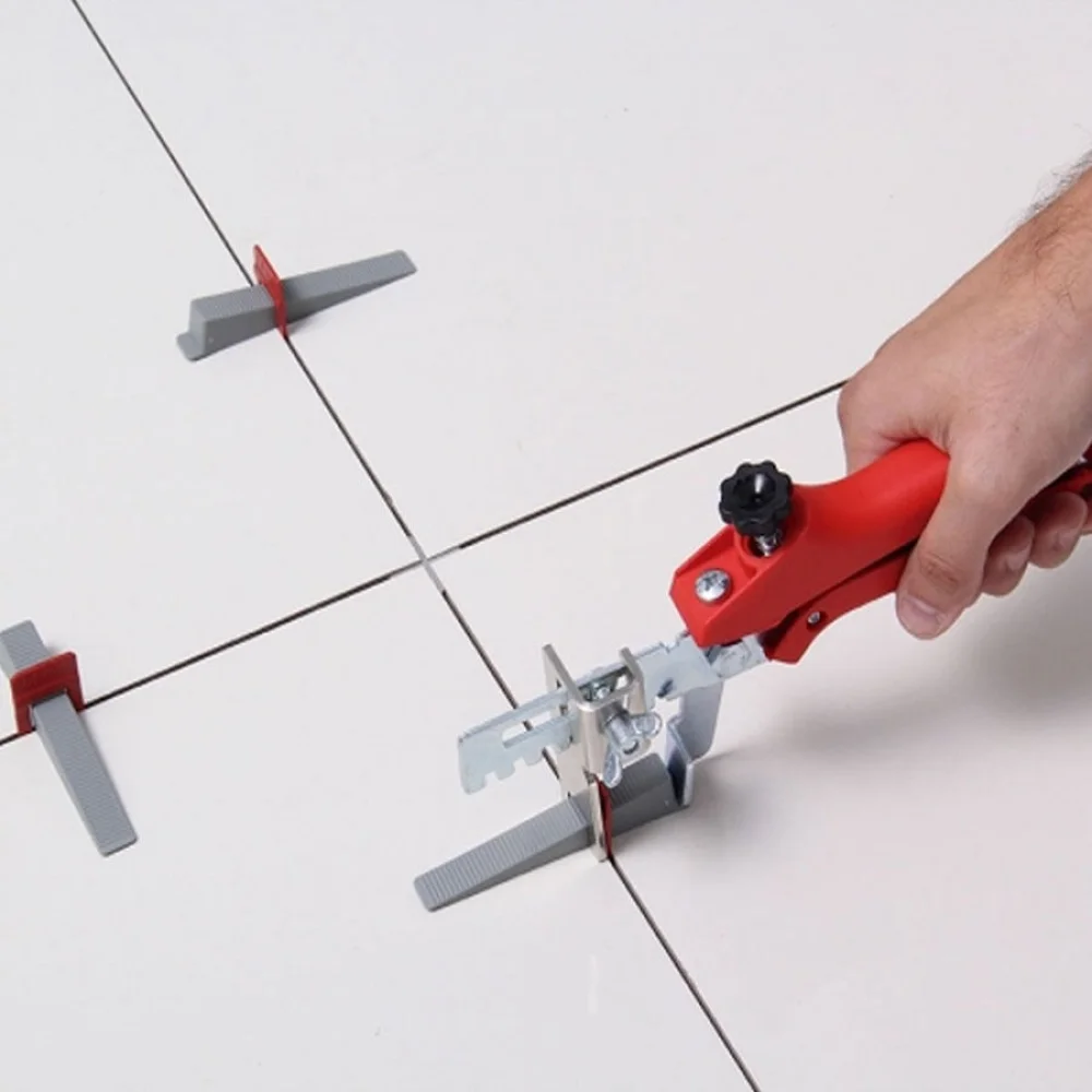 Kit Alicate Slim para Nivelamento 61537 Cortag e Pacotes com 100 Cunhas