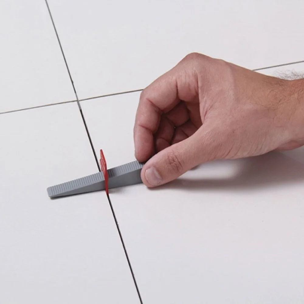 Kit Alicate Slim para Nivelamento 61537 Cortag e Pacotes com 100 Cunhas