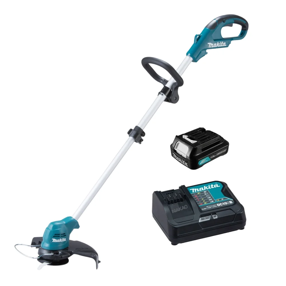 Kit Aparador de Cercas UR100DZX Makita e Bateria 12V 1.5Ah e Carregador DC10SB