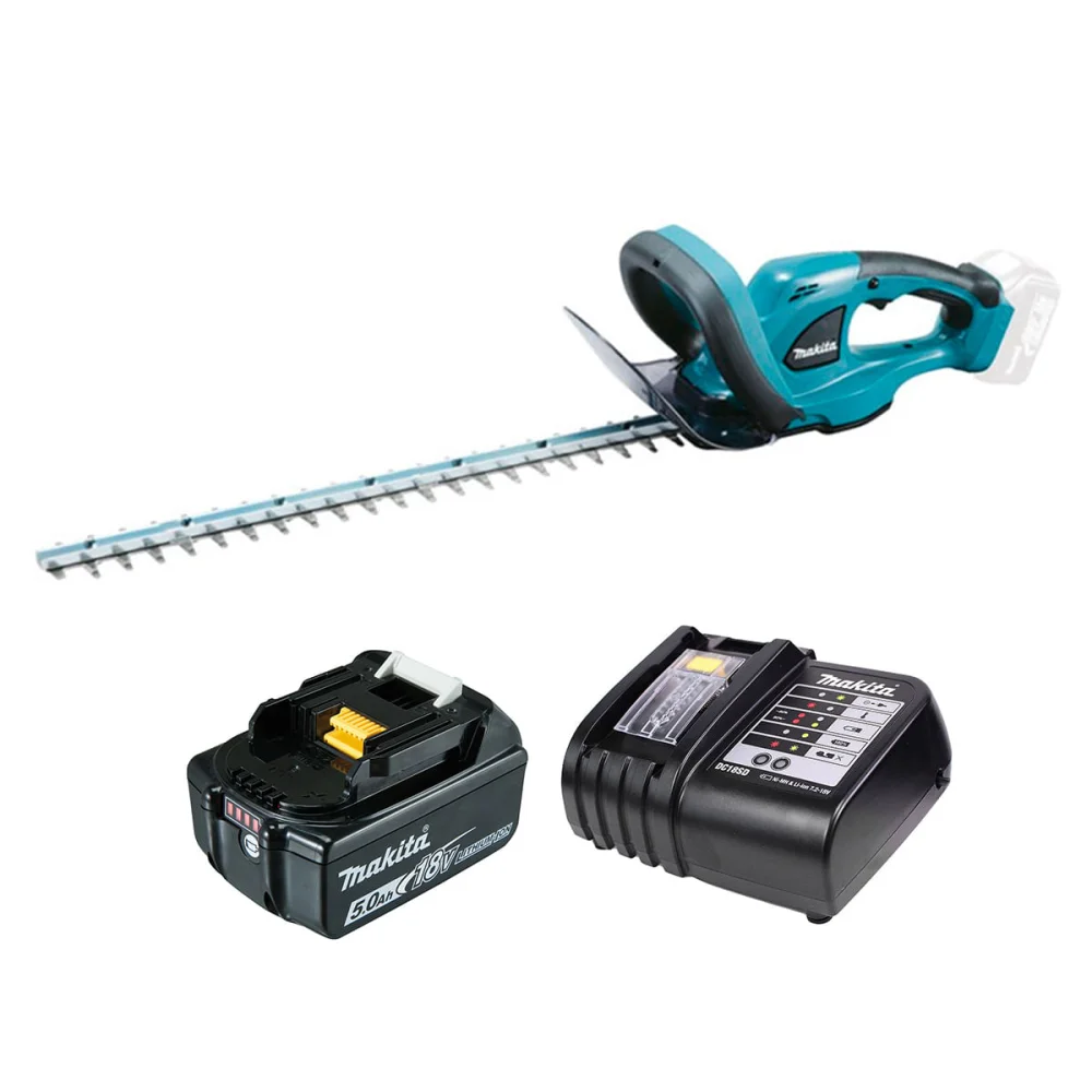 Kit Aparador de Grama à Bateria 520mm DUH523Z Makita e Bateria 18V e Carregador
