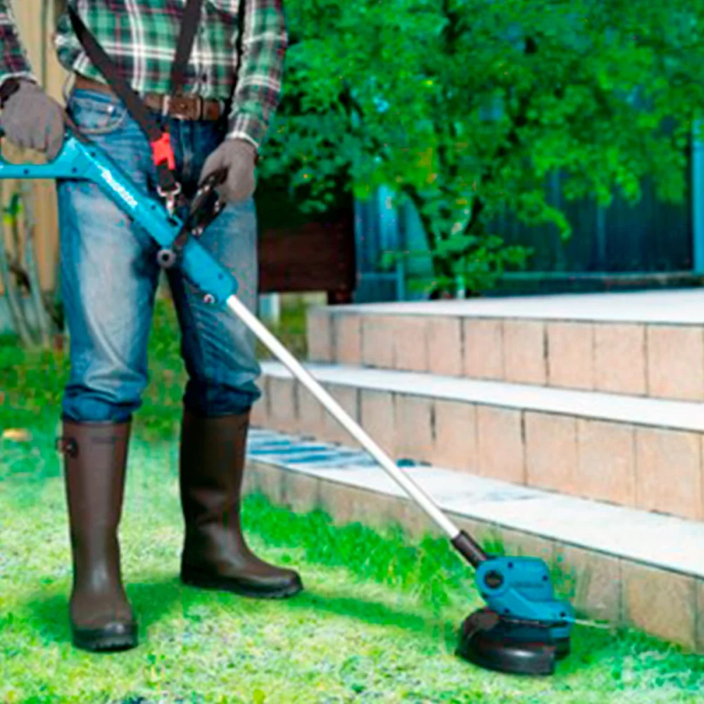 Kit Aparador de Grama DUR193Z Makita e Bateria 18V 3.0Ah e Carregador DC18SD