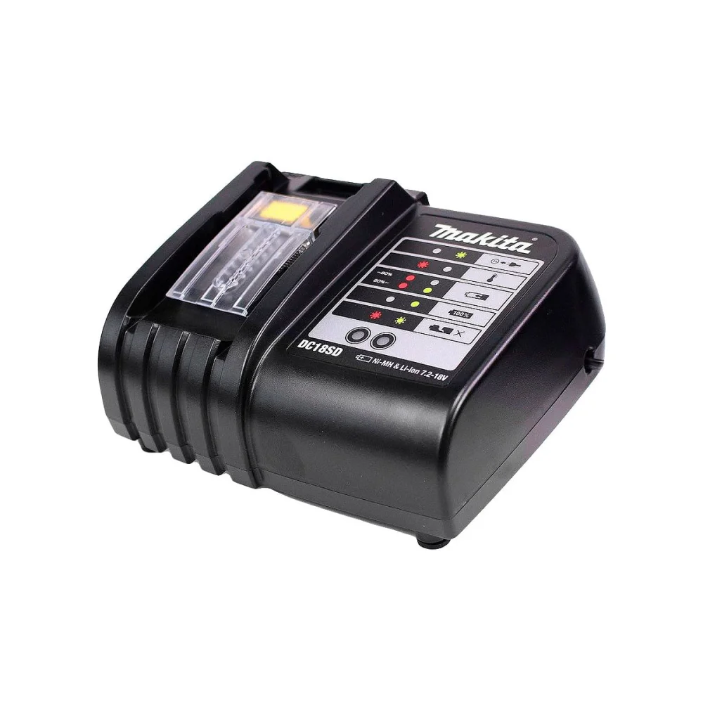 Kit Aparador de Grama DUR193Z Makita e Bateria 18V 5.0Ah e Carregador DC18SD