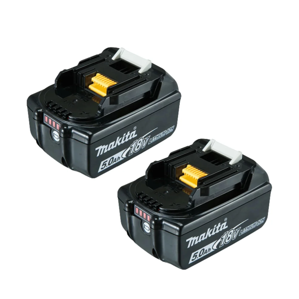 kit Aspirador de Pó DCL180Z Makita e 2 Baterias 18V e Carregador e Acessórios