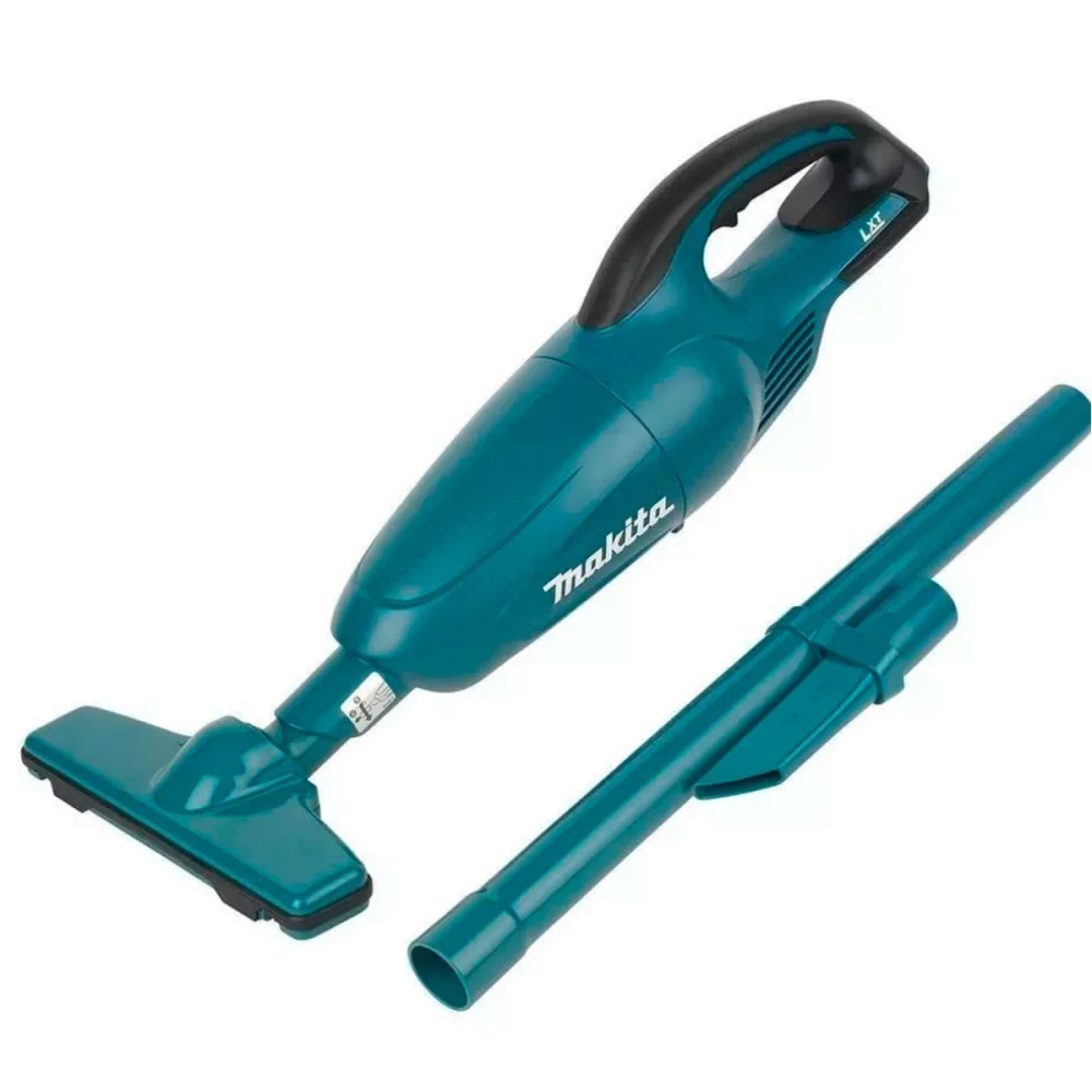 Kit Aspirador de Pó DCL180Z Makita e Bateria 18V Carregador e Suporte de Parede