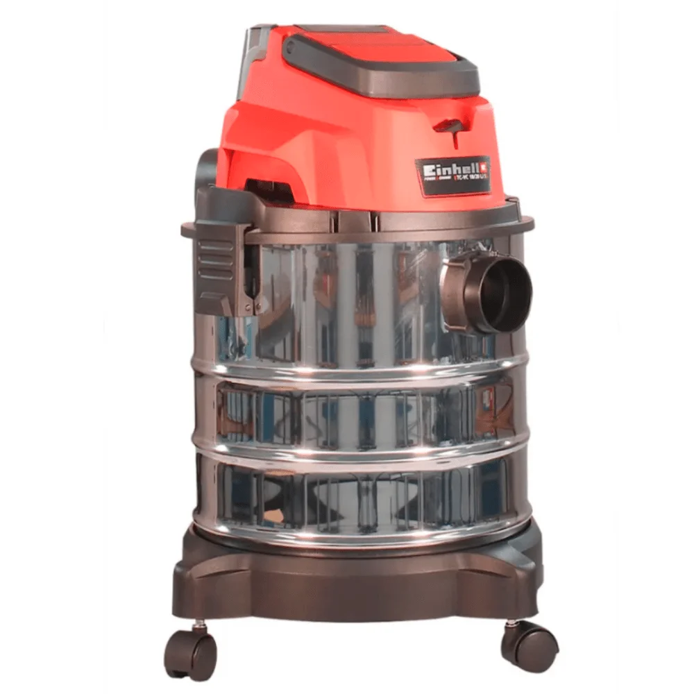 Kit Aspirador de Pó e Líquido à Bateria Einhell e Carregador e Bateria 18V