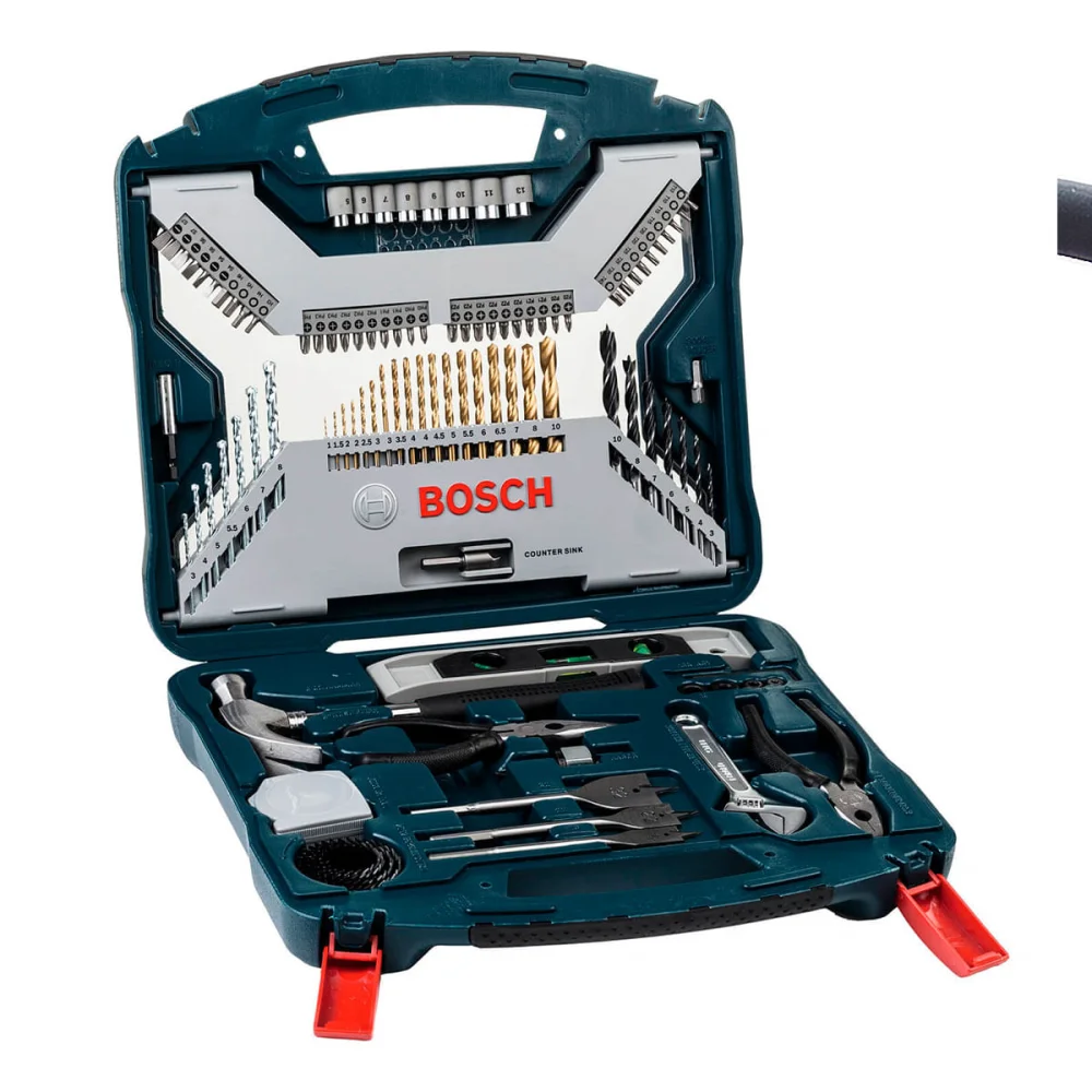 Kit Azul X-Line com 103 Unidades Bosch
