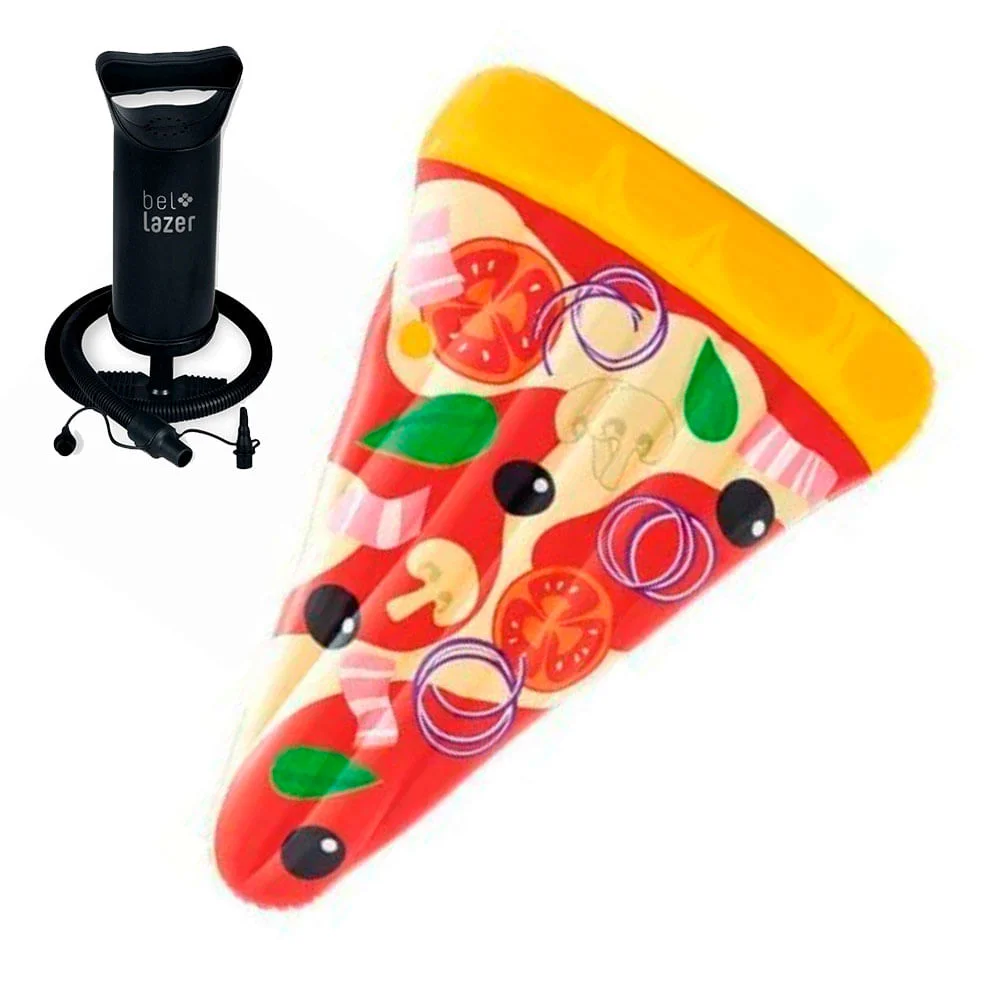 Kit Boia Pizza para Piscina 1970 Mor e Bomba Manual 120200