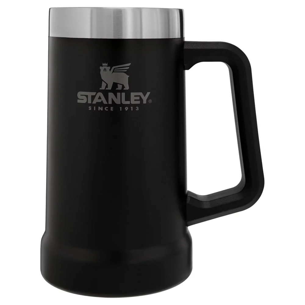 Kit Caneca Térmica de Cerveja 709ml Stanley e Caixa Térmica com Alça 24 Litros