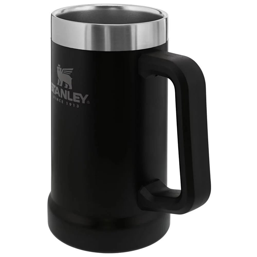 Kit Caneca Térmica de Cerveja 709ml Stanley e Caixa Térmica com Alça 24 Litros