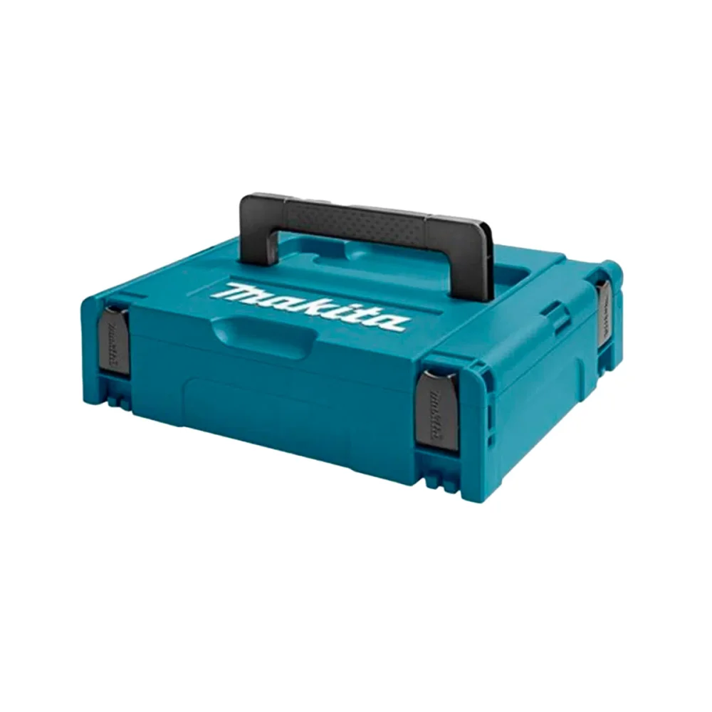 Kit Carregador de Bateria DC18SD e 2 Baterias 18V 1.5Ah e Makpac 197139-9 Makita 110 Volts