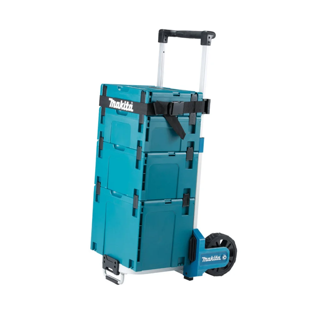 Kit Carrinho de Transporte TR00000002 e Maletas Mak-Pac Tipos 1 a 4 Makita