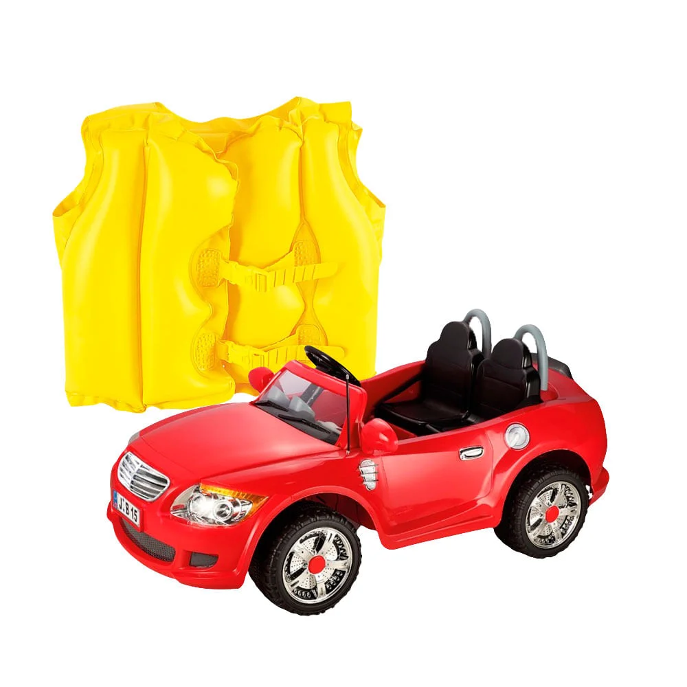 Kit Carro Conversível 2 crianças B15 Belfix e Colete Boia Inflável 1822