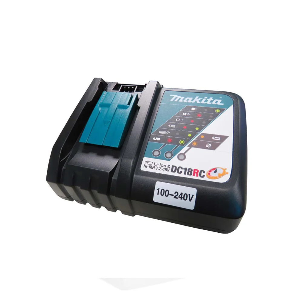 Kit Chave de Impacto 1/2 Pol DTW251Z Makita e Bateria 18V 5.0Ah e Carregador