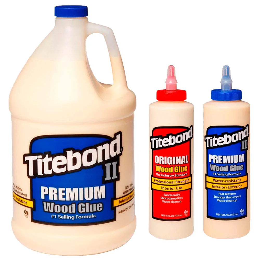 Kit Cola para Madeira Original e II Premium 473ml e II Premium 41Kg Titebond