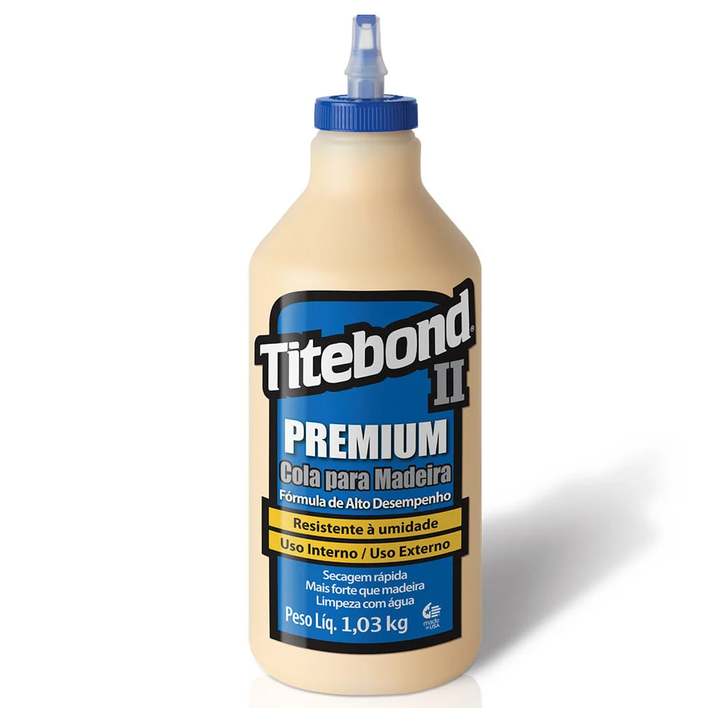 Kit Cola para Madeira Original e Premium e Ultimate473ml e Premium946ml Titebond