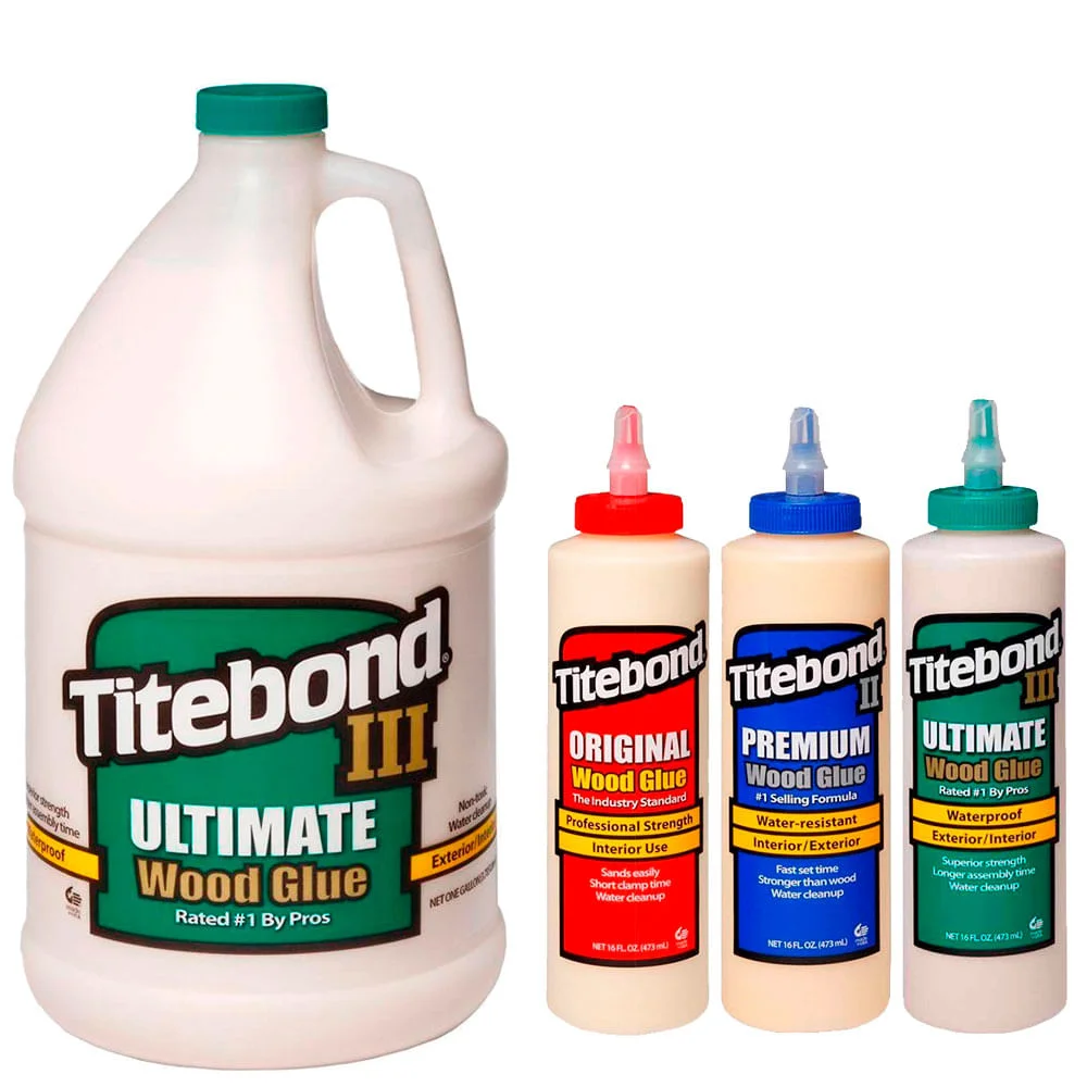 Kit Cola para Madeira Original e Premium Ultimate 473ml e Ultimate 41Kg Titebond