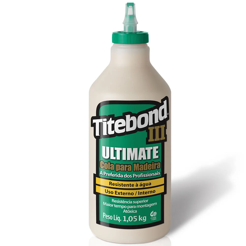 Kit Cola para Madeira Original e Premium Ultimate473ml e Ultimate946ml Titebond